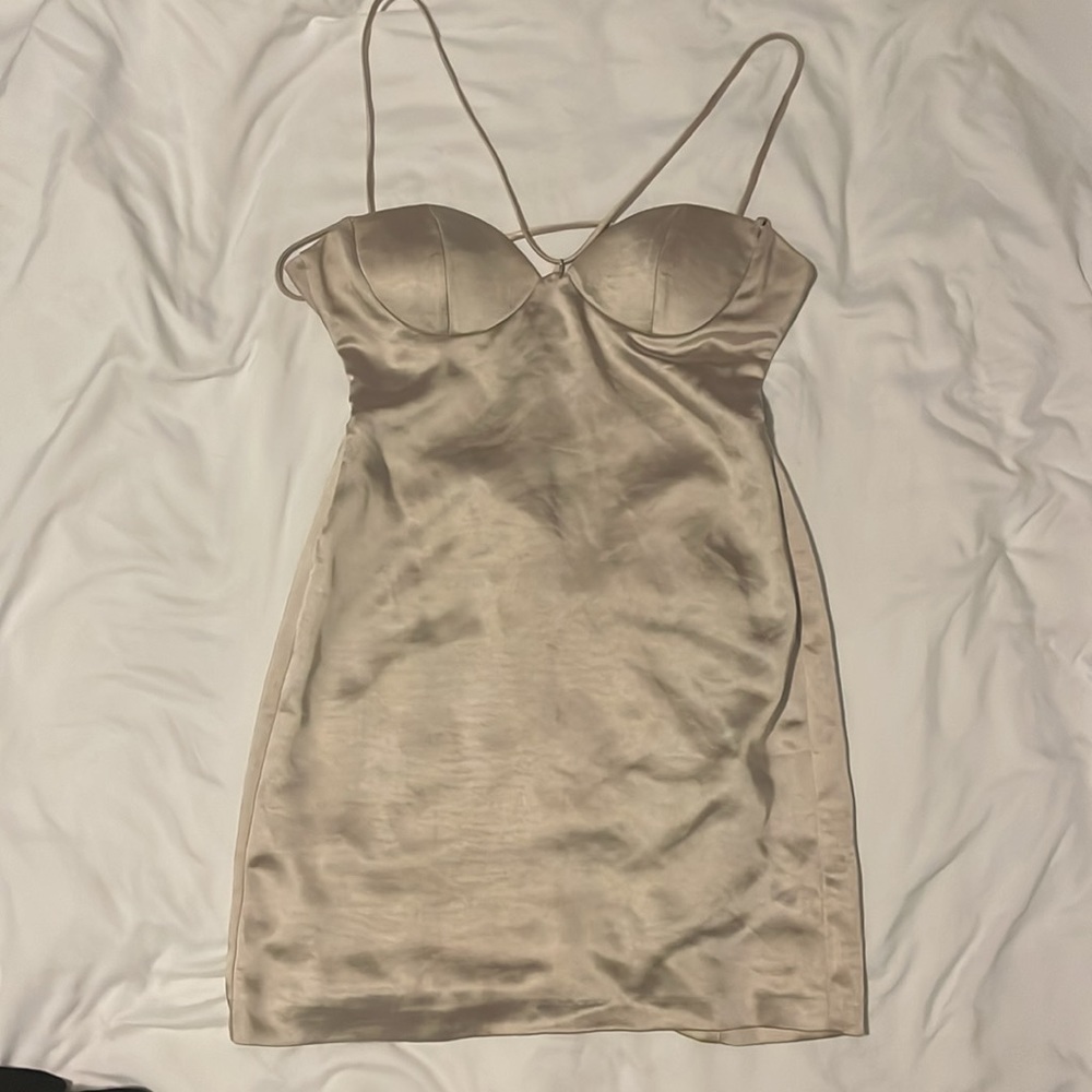 Champagne Zara dress